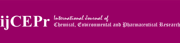 International Journal of Chemical, Environmental and Pharmaceutical Research